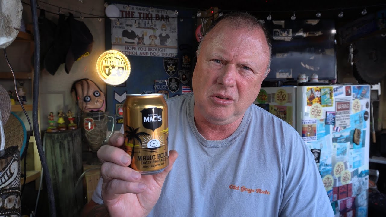 Beer Sarge reviews Mac's Brewery Magic Hour Hazy Pale Ale
