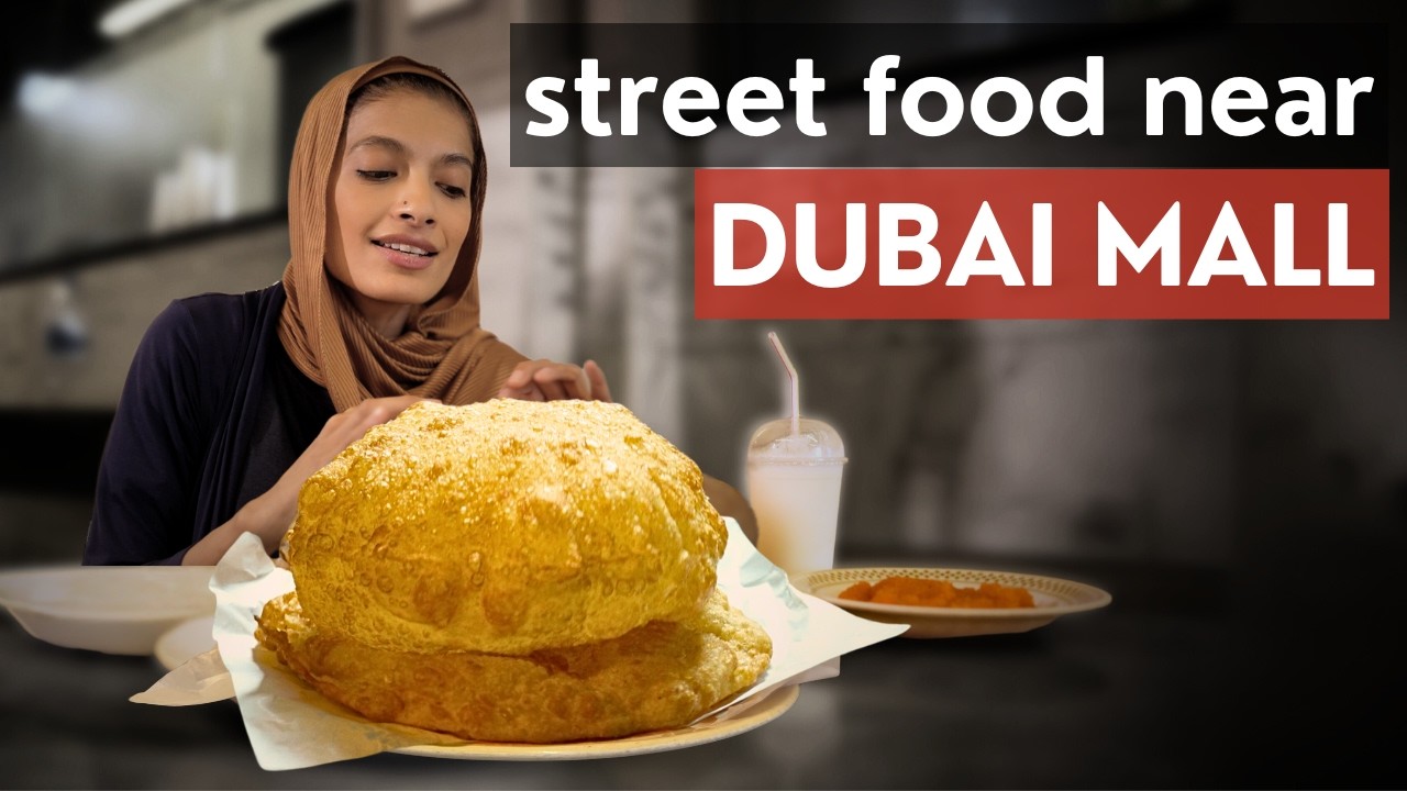 Dubai Street Food Tour Near Dubai Mall | HIDDEN GEMS!