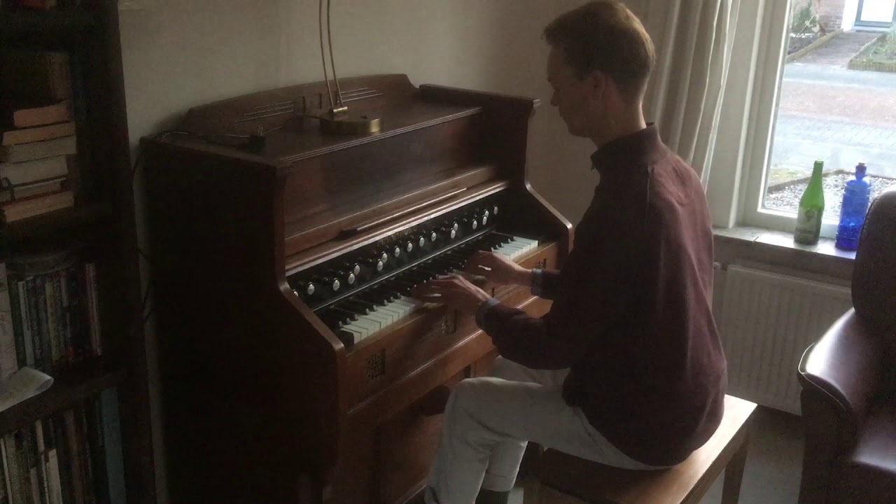 Kort stukje op mijn Mannborg harmonium
