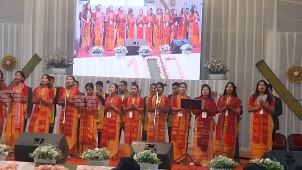 Praise And Worship Song मोजां लावकार 100 Years Centenary Jubilee @Boroni Family Vlog 