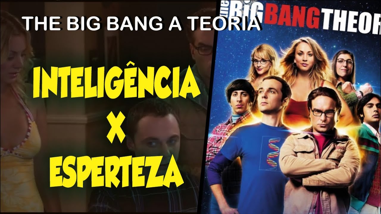 The Big Bang Theory Intelig&ecirc;ncia X Esperteza