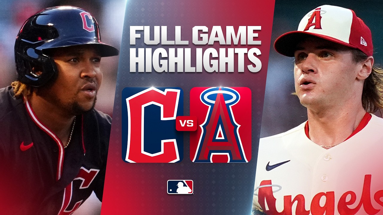 GUARDIANS vs. ANGELS: Official Full Game Highlights (August 24) | 2026 MLB Season