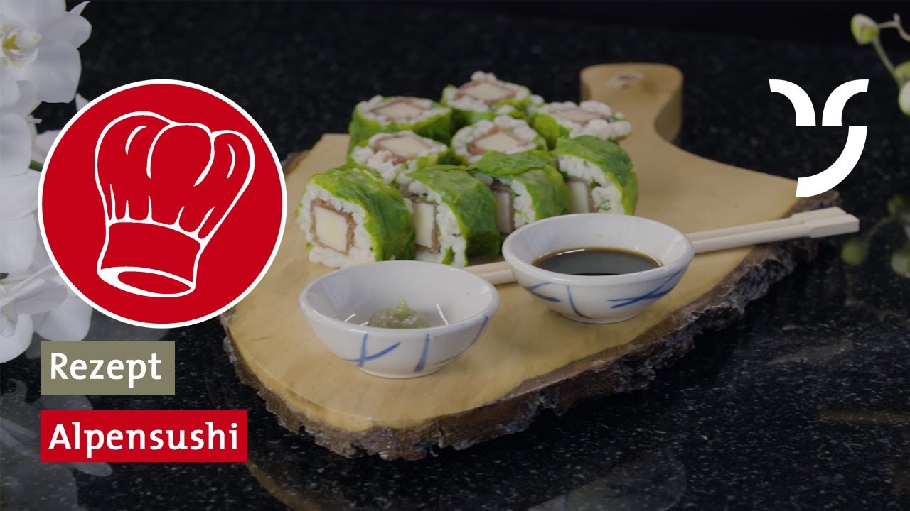 Rezept aus der Schweiz: Bündner Spezialität Alpensushi