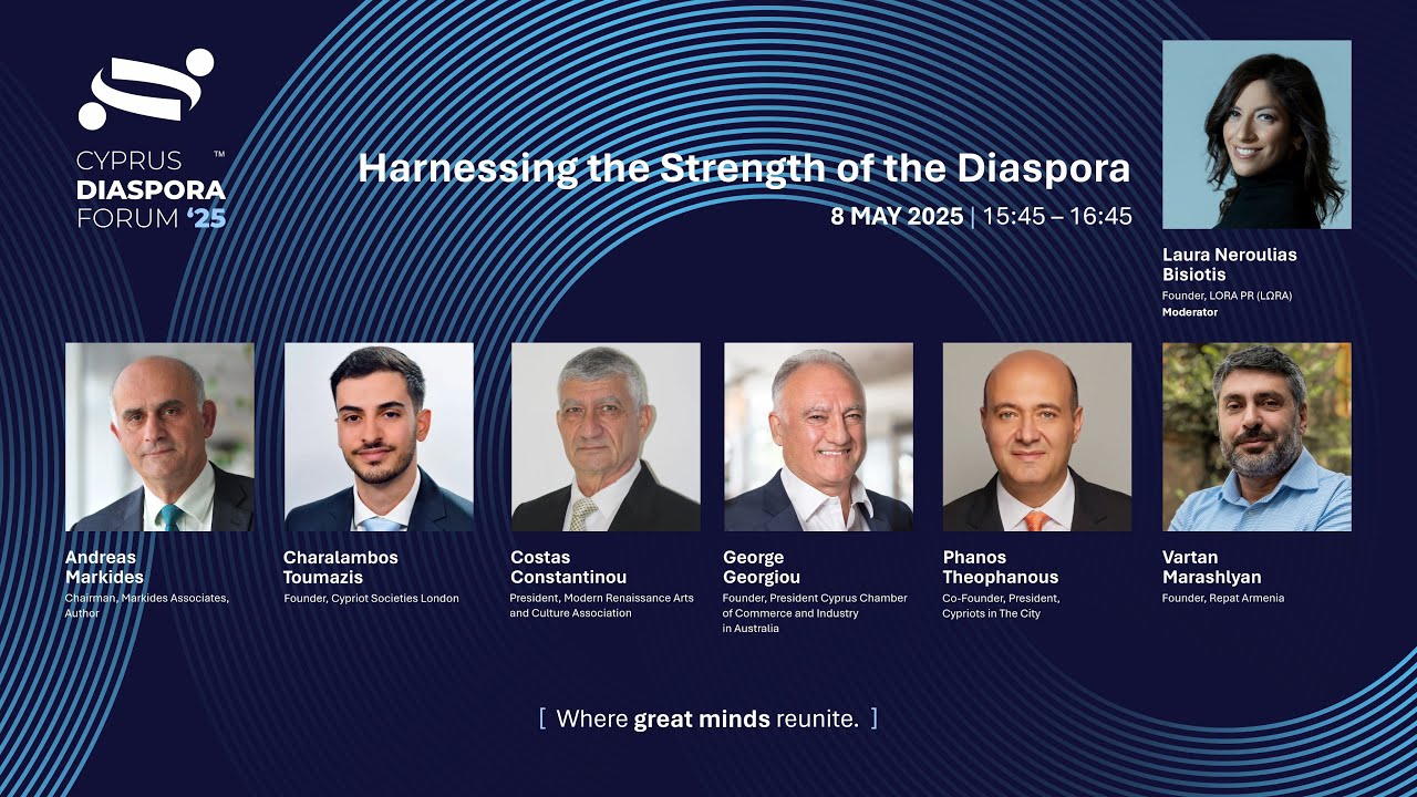 'Cyprus’ Diaspora' Panel Discussion | Cyprus Diaspora Forum 2025