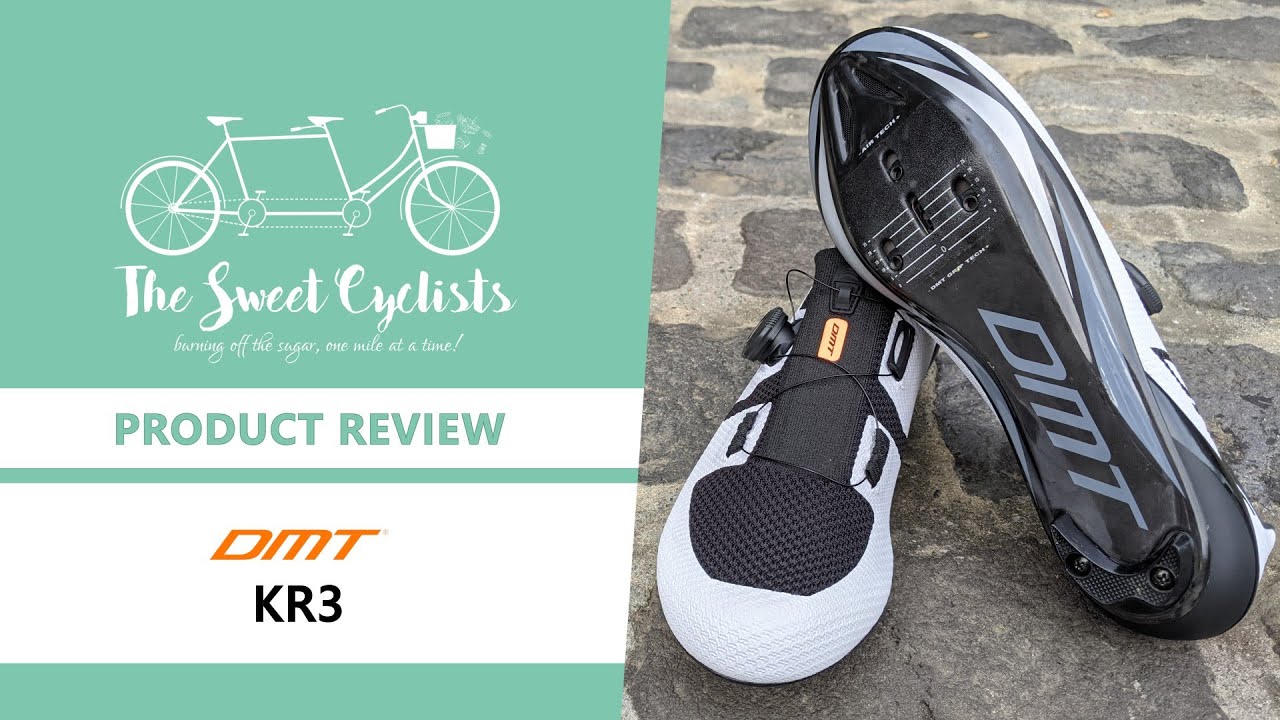 Italian cycling slippers - DMT KR3 Full Knit Carbon Road Cycling Shoe Review  - feat. IP1 BOA Dial