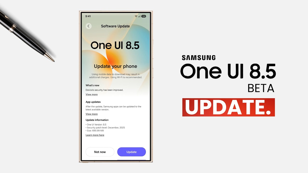 ОБНОВЛЕНИЕ Samsung One UI 8.5 БЕТА!