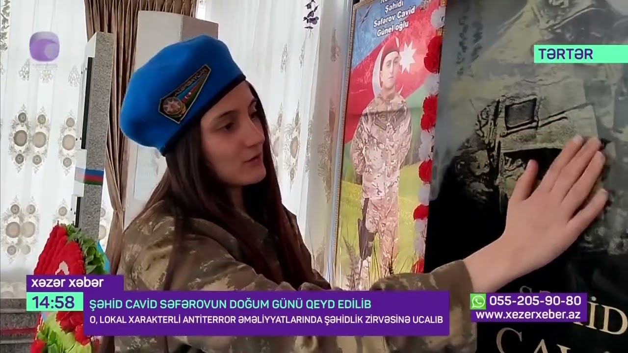 Şəhid Cavid Səfərovun doğum günü qeyd edilib - 24.01.2024