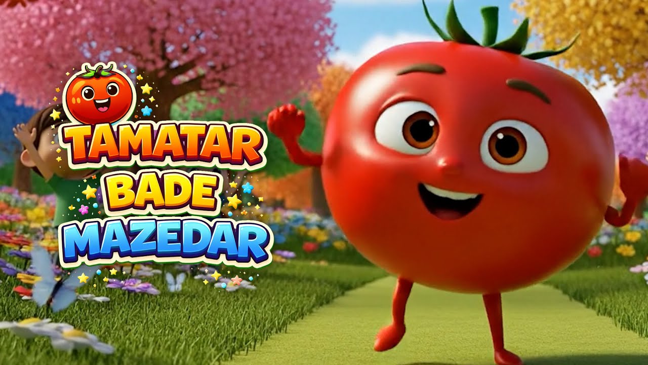 🎵 Aaha Tamatar Bade Mazedar | Hindi Kids Rhyme | 3D Animation Cartoon | Fun Nursery Rhymes