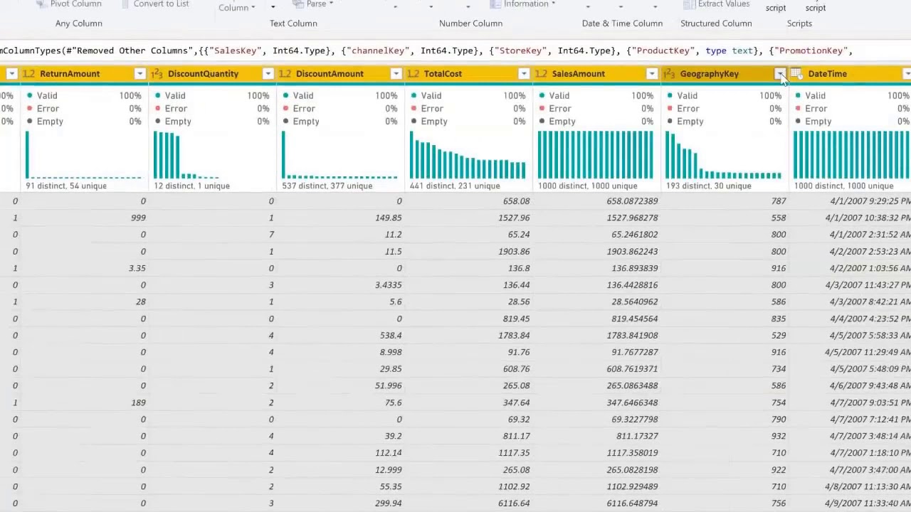 Reid Havens - Performance, Optimization, and Intelligent Error Handling in Power Query