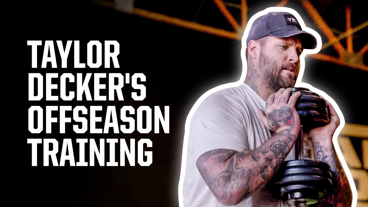 Taylor Decker's offseason training in Arizona