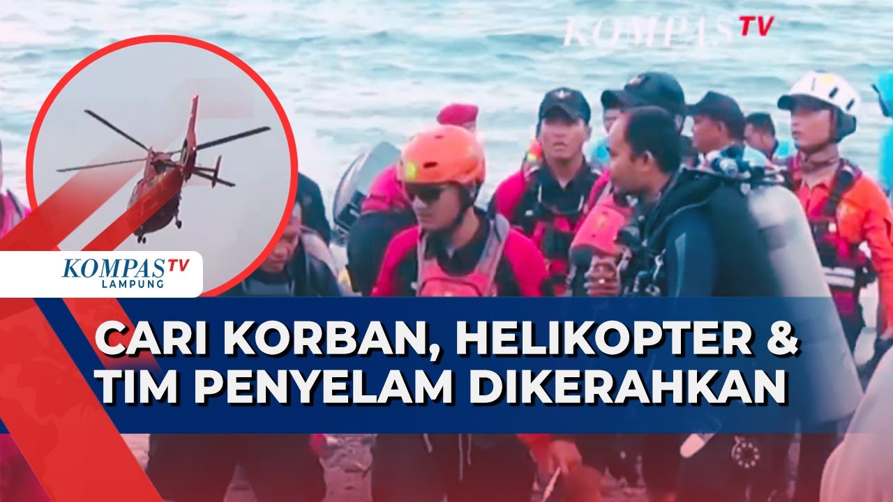 Helikoter dan Tim Penyelam Dikerahkan untuk Cari Korban Kapal KMP Tunu Pratama Jaya