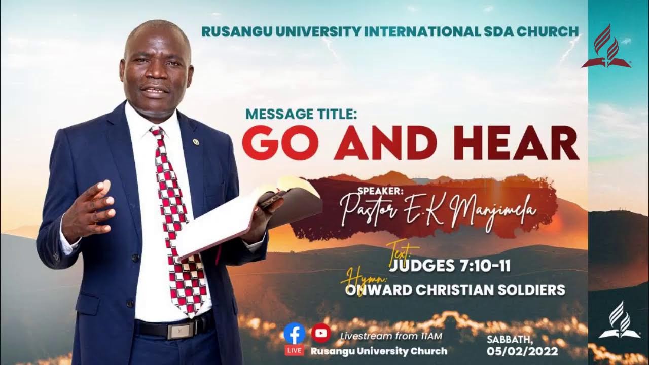 GO AND HEAR BY Ps E.K. Manjimela