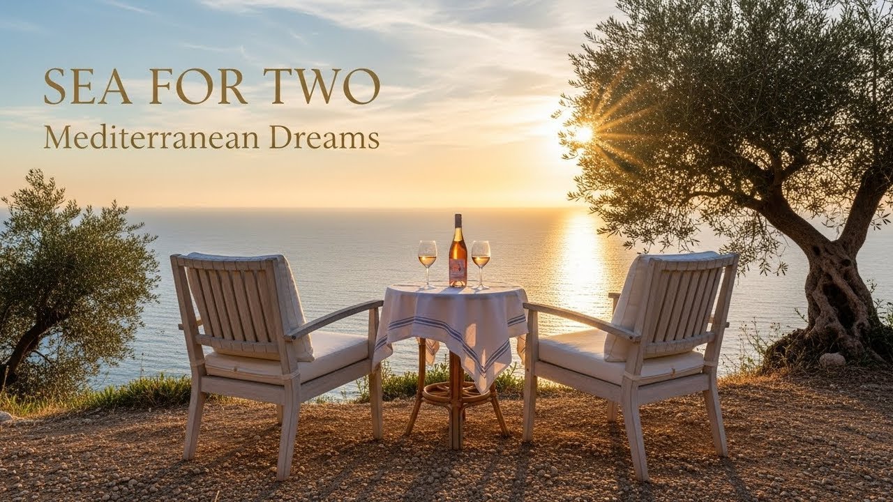 Chill Mediterranean Music 🏡🌊 Relaxing Italian Vibes & Dreamy Coastal Views 🎶