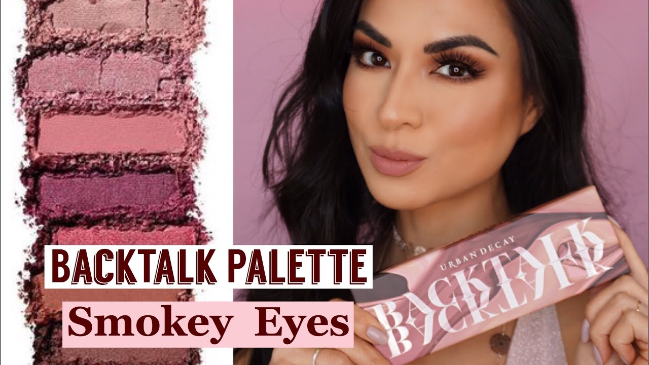 Urban Decay BACKTALK Palette | Smokey Eye | Daniela Pires