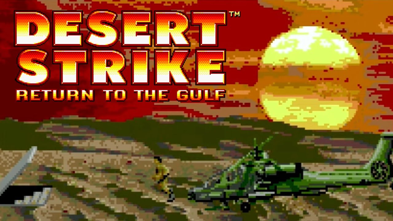 Beating Desert Strike for Sega Genesis - Mike Matei Live
