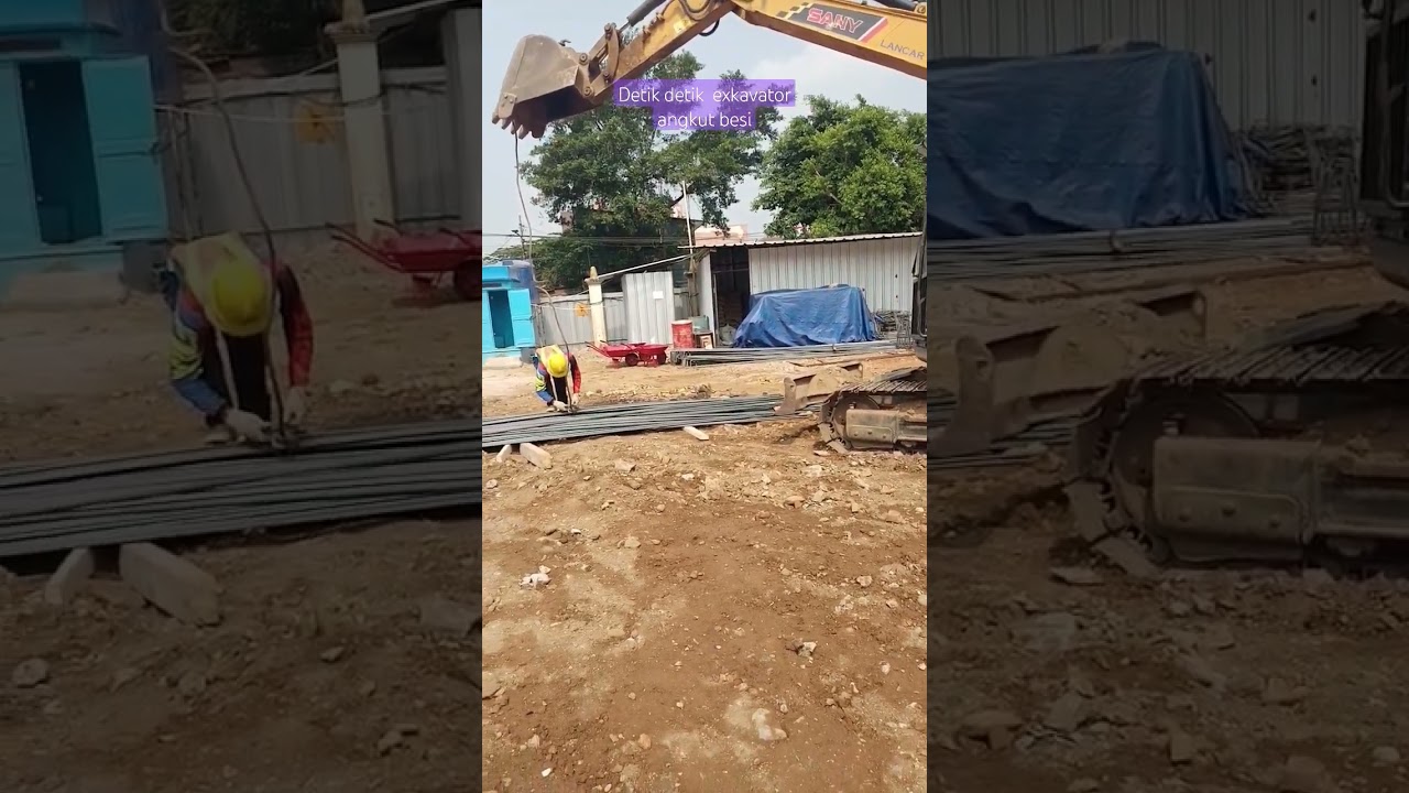 DETIK DETIK ANGKUT BESI #jakartaupdate #alatberat #anakproyek #mekanikindonesia #johar_status