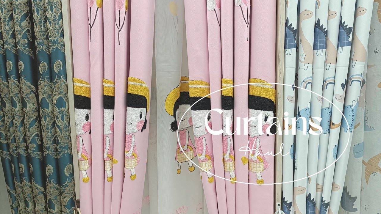 Haul🧡 Curtain shopping at Eastleigh prices included
