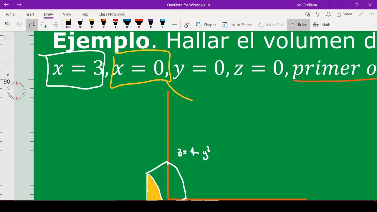 90 VOLUMEN USANDO INTEGRALES DOBLES, EJEMPLO 1