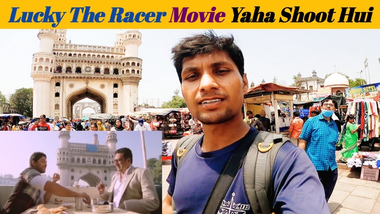 allu arjun Lucky the Racer Movie Shooting Location in Hyderabad Charminar
