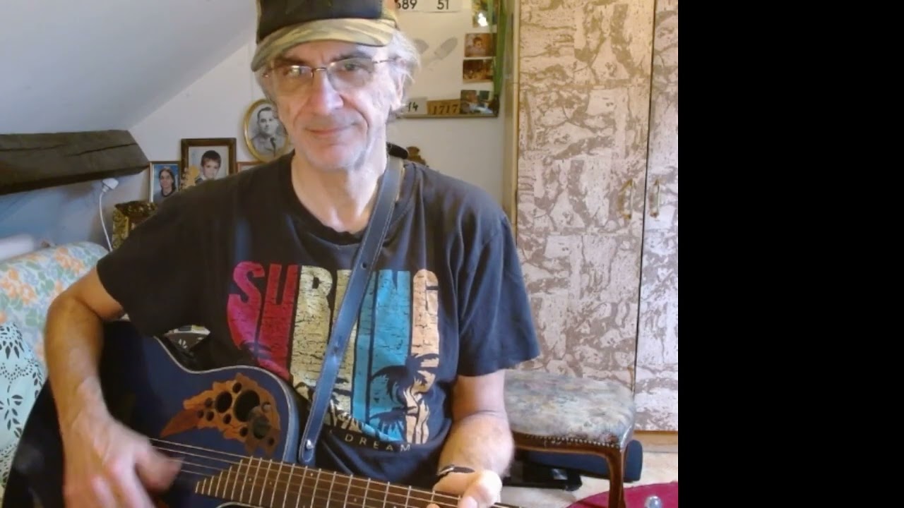 sale bonhomme de claude françois (cover guitare voix)