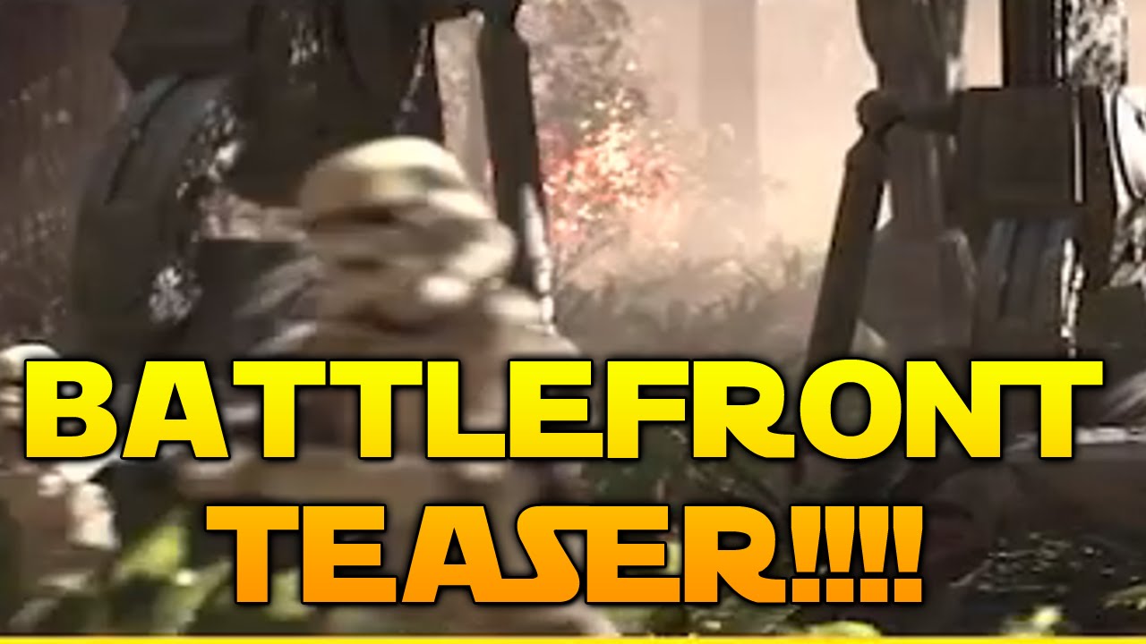 Star Wars Battlefront (3) DICE: First Reveal Footage!
