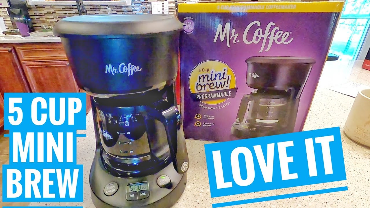 DETAILED Review Mr Coffee 5 Cup MINI Brew Programmable Coffeemaker