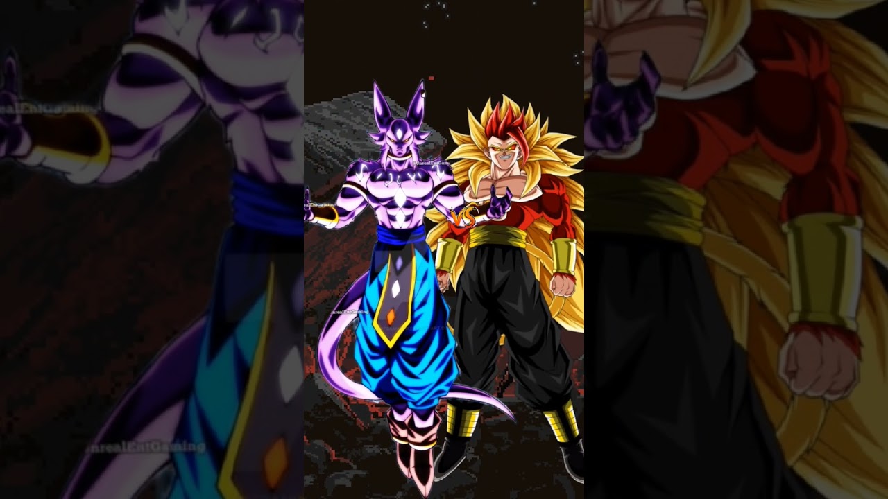 Hakaishin Ultra Beerus Vs Top.5 Evil Saiyan's. | #dbz #dbs #dbsh #goku #vegeta #shorts #viral