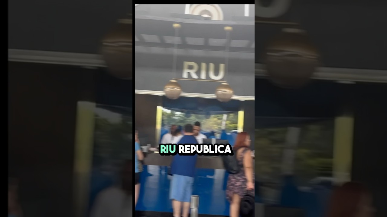 Лучший курорт для вечеринок в Пунта-Кане &mdash; Riu Republica #путешествия #puntacana #traveling #domi...