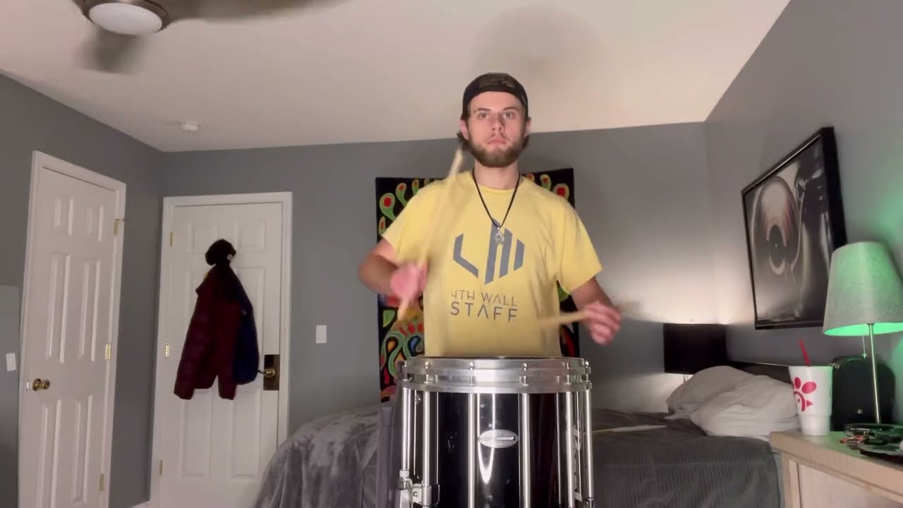 bluecoats 2023 snare drum audition - keegan watts