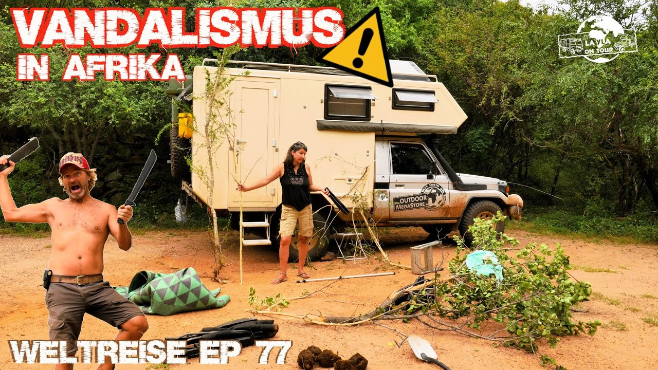 SCHADENSBILANZ NACH TIERISCHEM ÜBERFALL in Südafrika! Overlanding Africa | Weltreise Mobil EP77