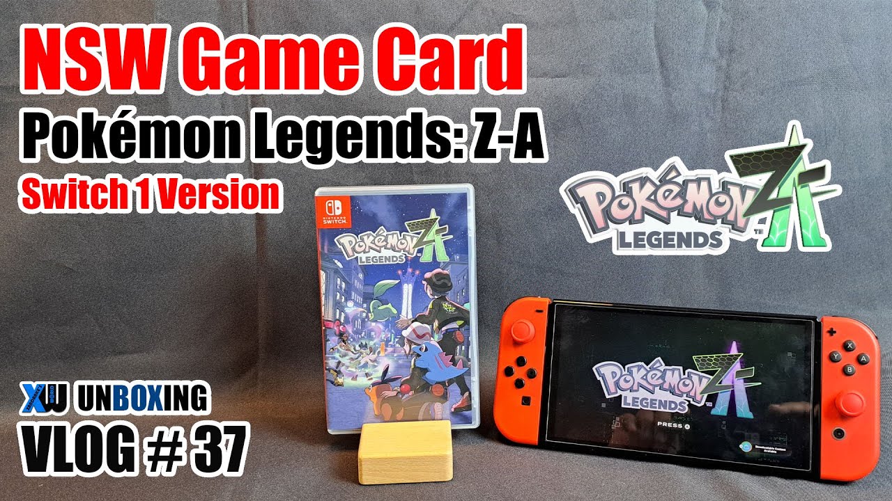 Pokémon Legends: Z-A | Nintendo Switch Game | Unboxing | October 2025