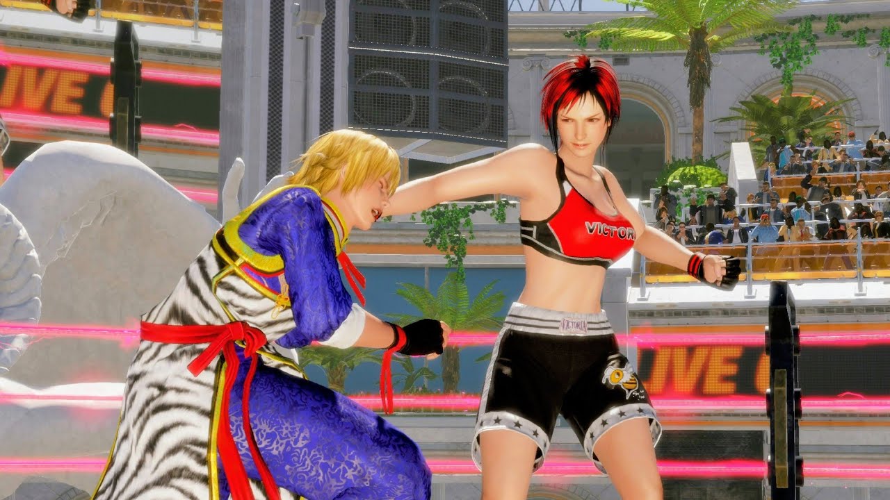 (DOA6) Reverse Ryona - Mila Stings Eliot Like A Bee!