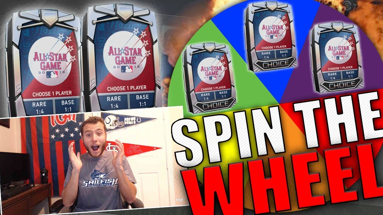 SPECIAL PACK OPENING! SPIN THE WHEEL OF MLB PLAYERS #12 MLB 19 THE SHOW SQUAD BUILDER