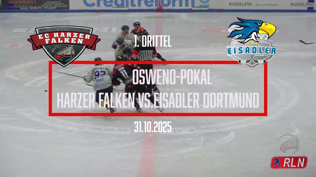 1. Drittel HFA Eisadler Dortmund  OSWENO 31. 10. 2025