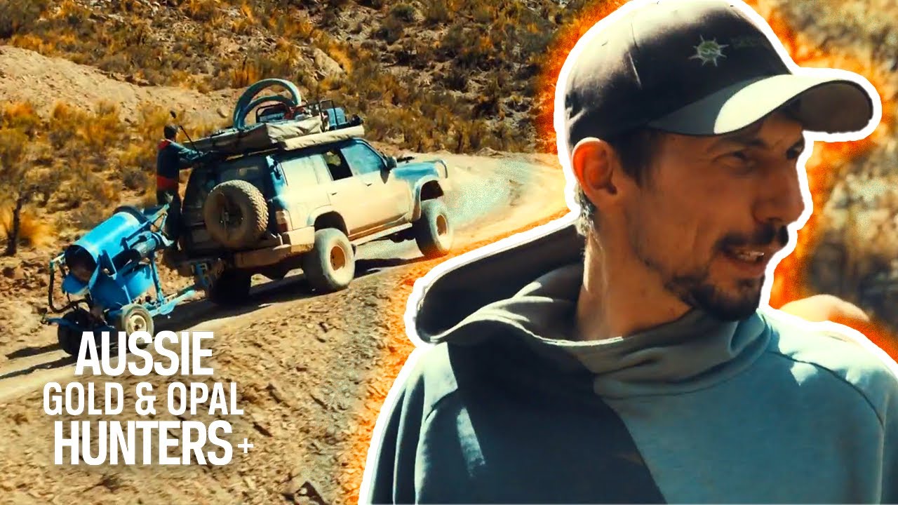Parker & Crew Are Forced To Travel On Dangerous Mountainside Road! | Gold Rush: Parker's Trail