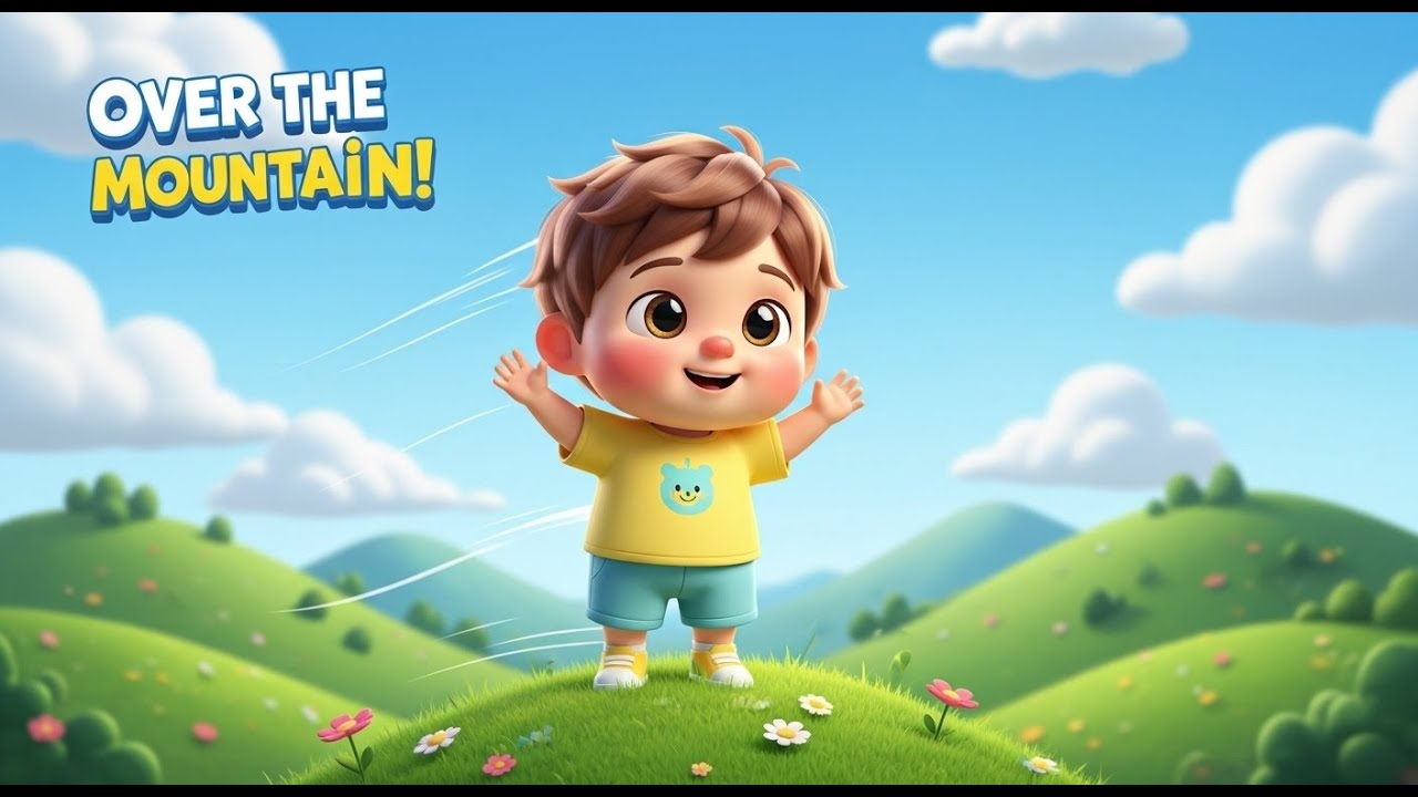 The Baby Went Over the Mountain – Nursery Rhyme, Kids Learning, and Adventure Song