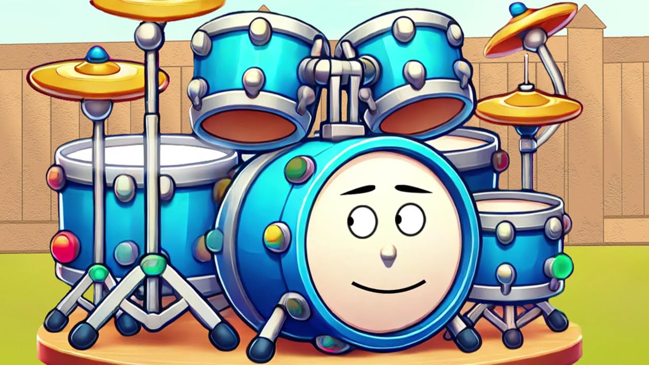 Learn About Different Drums with Tom Tom | Educational Videos for Toddlers and Kids | Liana's World