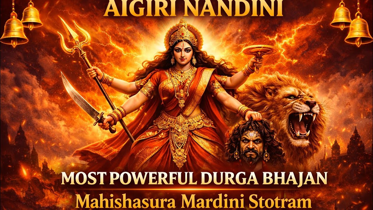 Aigiri Nandini – The Most Powerful Durga Bhajan | Mahishasura Mardini