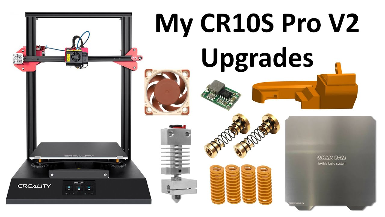 Обновления CR10S Pro V2, которые существенно повышают качество и качество печати.