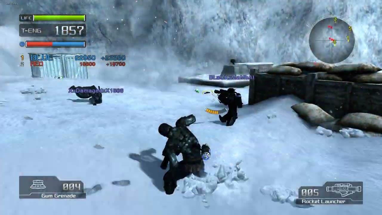 Lost Planet Colonies Multiplayer - Team Deathmatch Private - Pirate Fortress