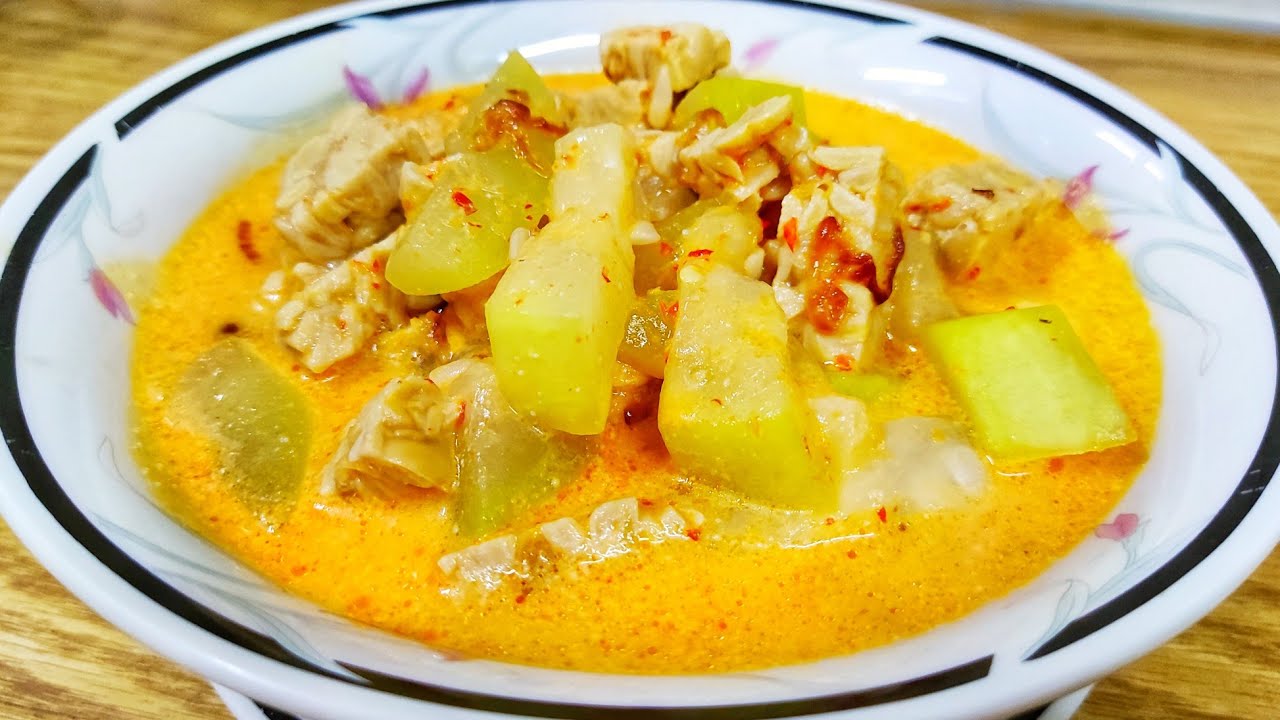 RESEP SAYUR LODEH LABU AIR MANTAP BANGET