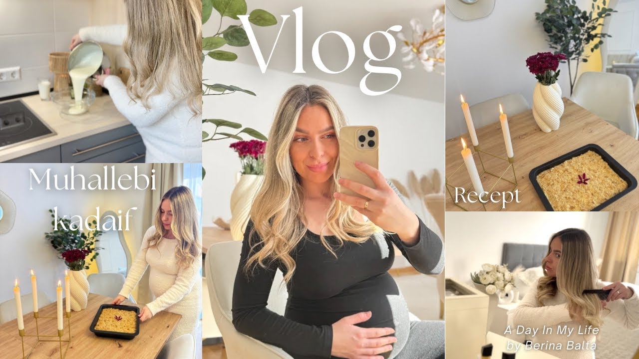 Briga o sebi 🤍 | 🌙 MUHALLEBI KADAIF RECEPT 