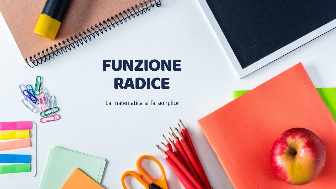 Funzione Radice ↝ Riassunto completo proprietà e grafici