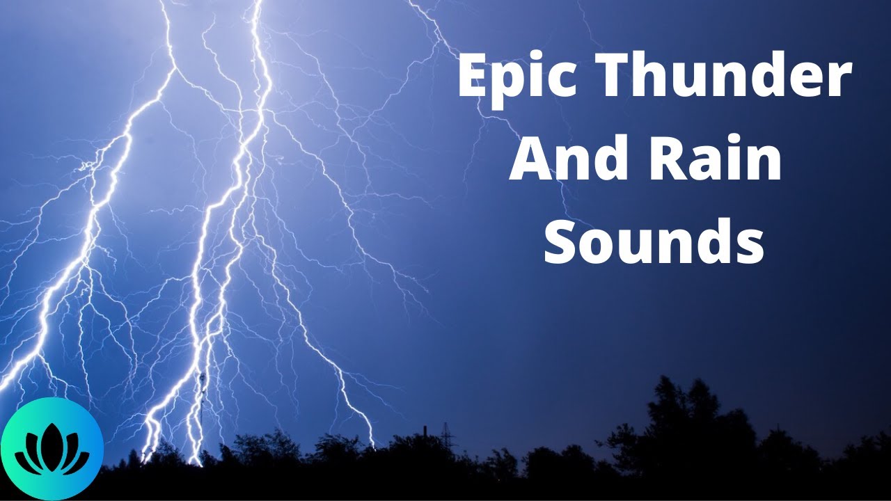 Fall Asleep Fast With Epic Thunderstorm Sounds For Sleeping / Heavy Rain / Relax Your Mind