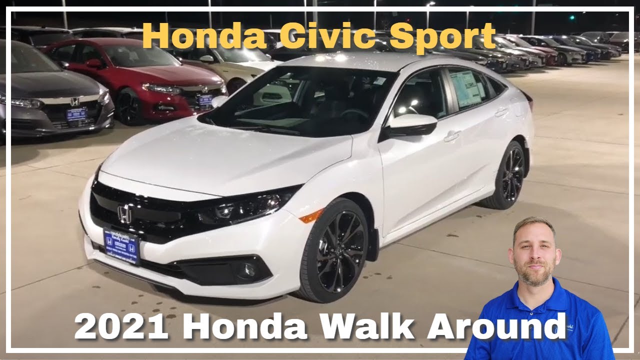 2021 Honda Civic Sport Walk Around Review
