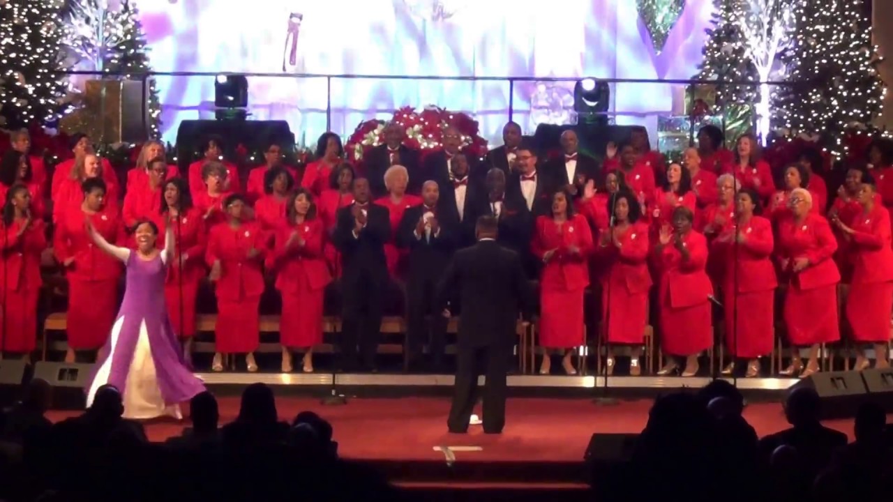 Mt. Olivet Baptist Church Christmas Choir Performance 2016