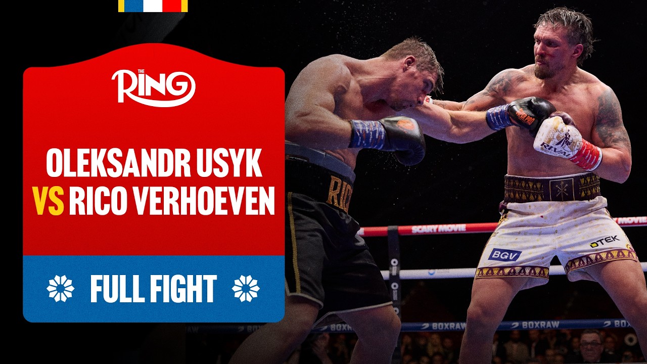 ПОЛНЫЙ БОЙ! Александр Усик против Рико Верхувена | Glory в Гизе
