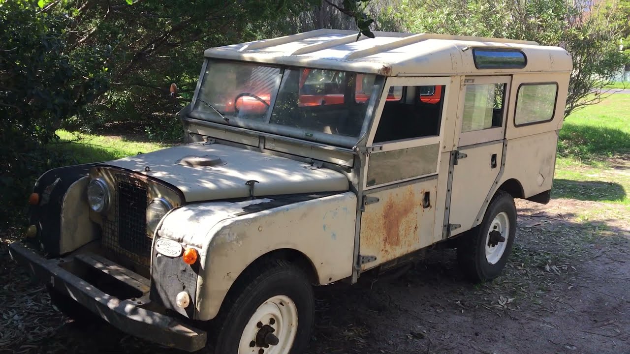 Grampsh - 1950's Land Rover 107 walkaround & start up