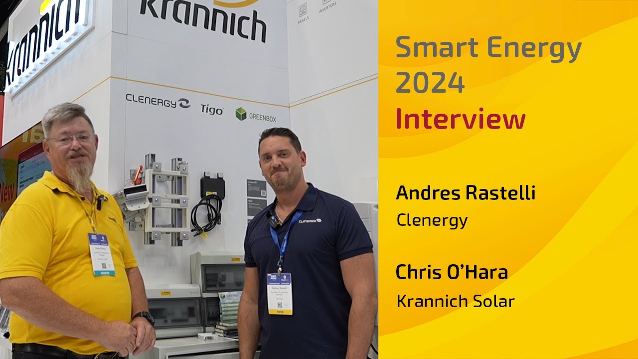Smart Energy 2024 Interview | Andres Rastelli, Business Development Manager Home