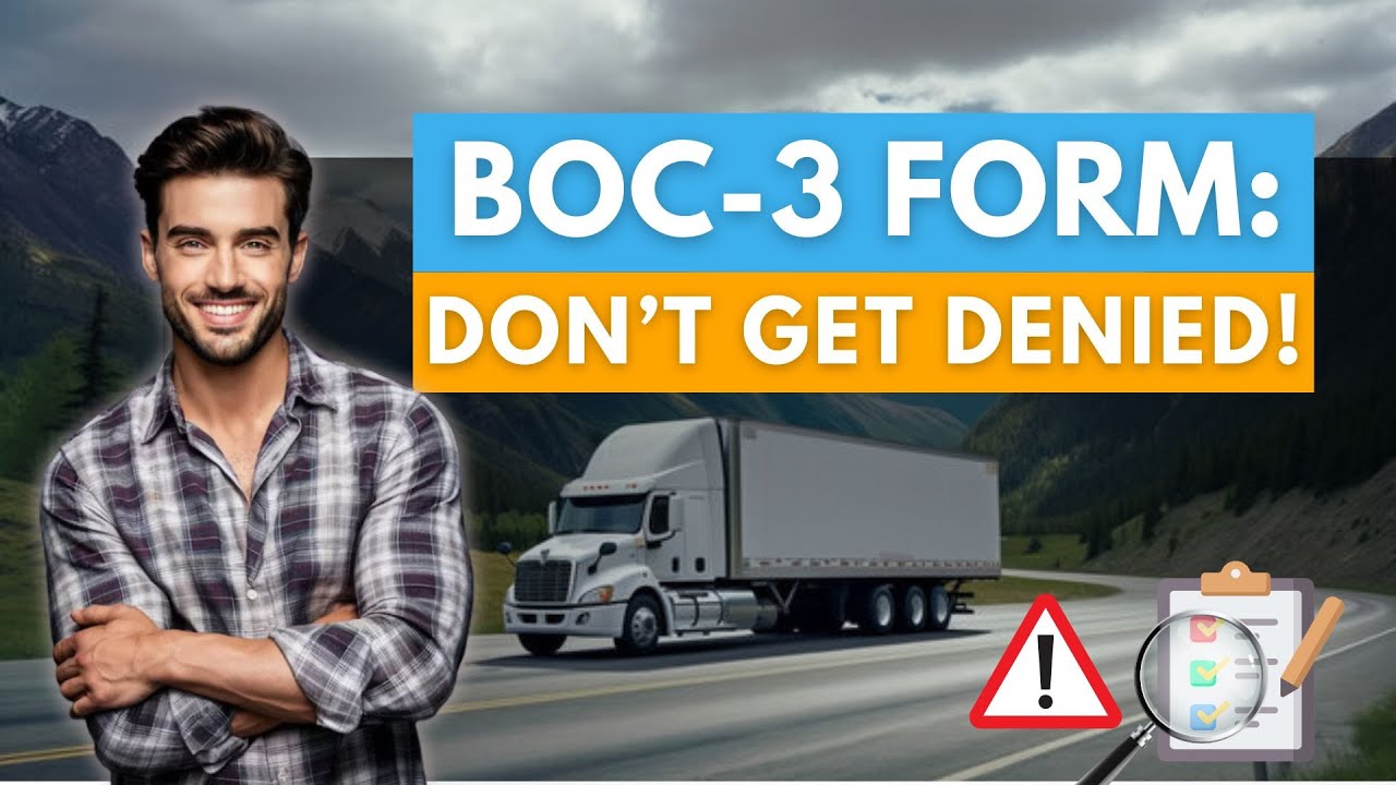 BOC-3 Form Explained in 60 Seconds! (Truckers, Don&rsquo;t Skip This!)